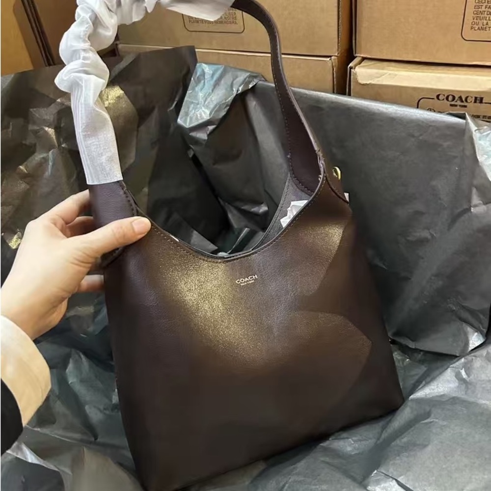 Coach Shoulder Bag Brooklyn 28 Maple - Picture 3 of 8